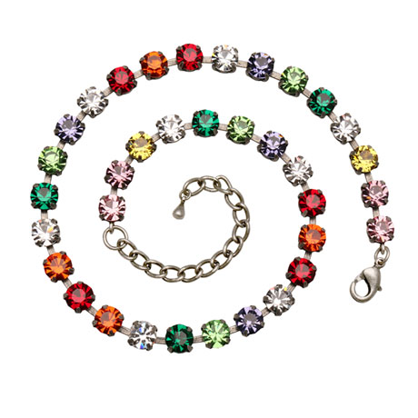 Rainbow Crystal Necklace