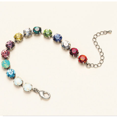 Rainbow Crystal Bracelet