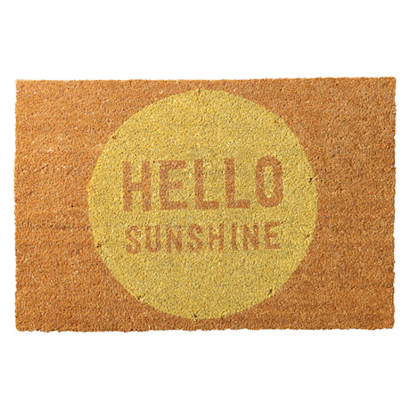 Product image for Hello Sunshine Light-Up Doormat