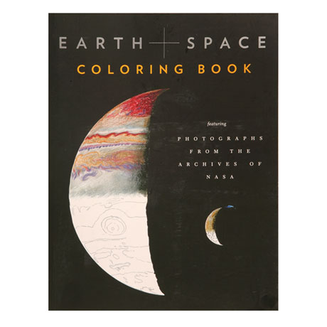 Earth Space Coloring Book