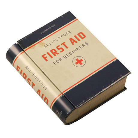 Clever Kits in Little Book-Shaped Tins - First Aid