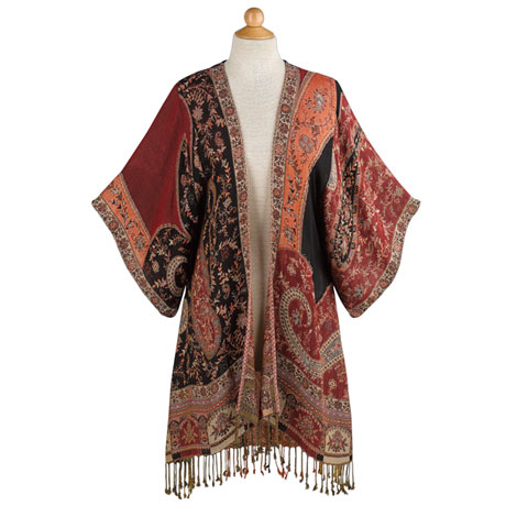 Product image for Paisley Kimono Jacket