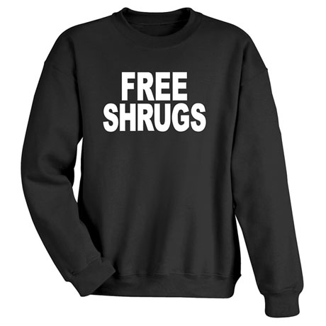 Product image for Free Shrugs Shirts