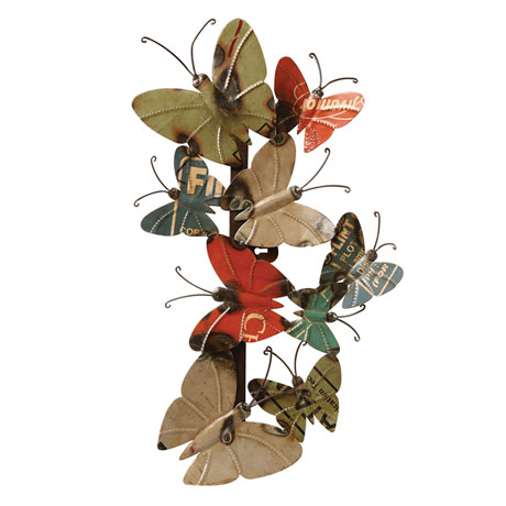 Product image for Metal Butterfly Wall Art