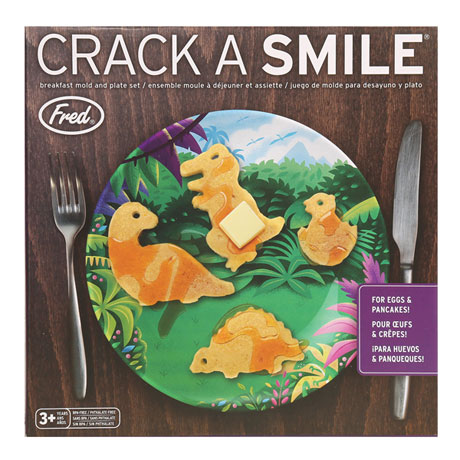 Product image for Dinosaur Breakfast Mold and Plate Set