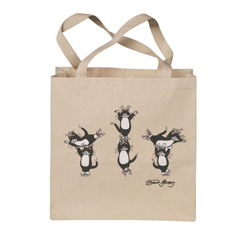 Product image for Gorey Ballet Cats Tote