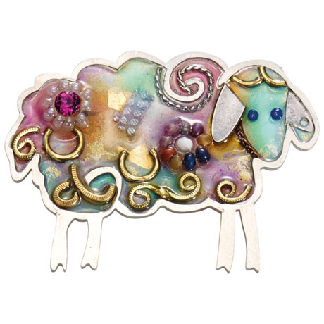 Product image for Hand Painted Sheep Pins