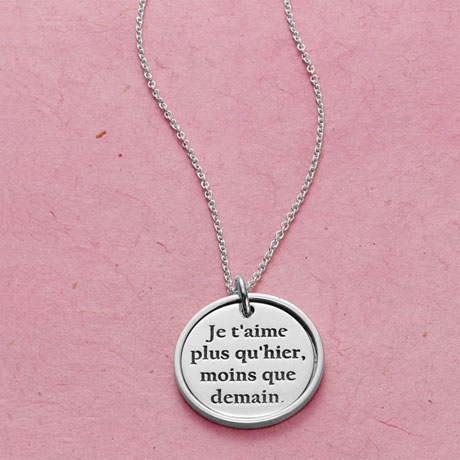 Product image for I Love You More Than Yesterday Necklace