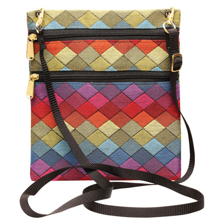 Product image for Colorblocked Jewels Crossbody Handbag