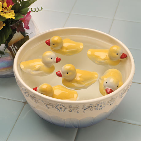 Ceramic Floating Ducklings Collection