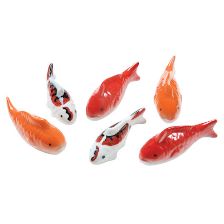 Ceramic Floating Koi Collection