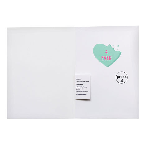 Product image for Endless Singing Valentine Joke Greeting Card