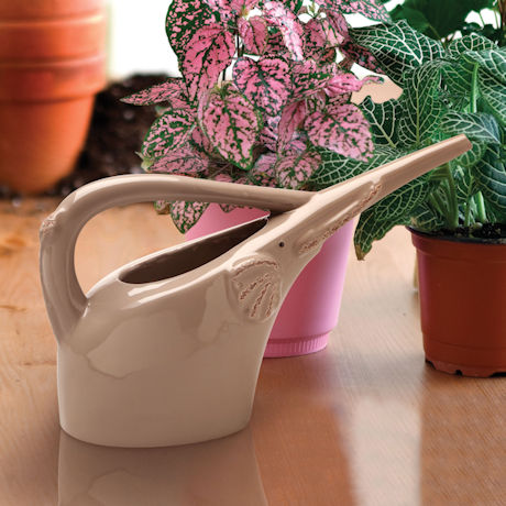 Ceramic Elephant Watering Can