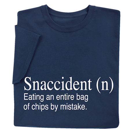Product image for Snaccident Shirts