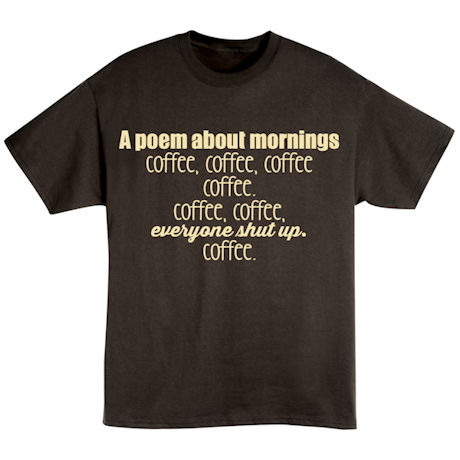 A Poem About Mornings Shirts