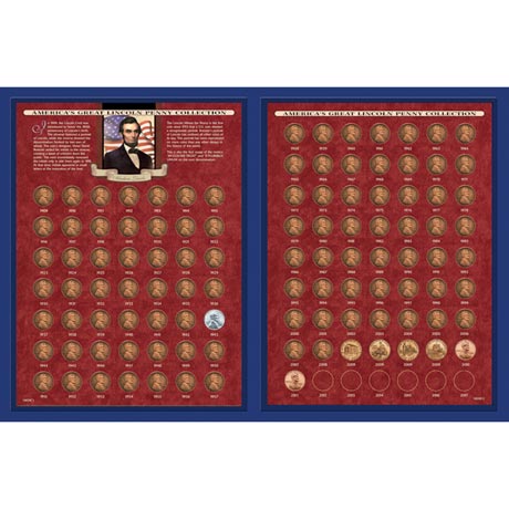 Product image for America's Great Lincoln Penny Collection 1909-2013 (Including The 1922 Lincoln Penny)