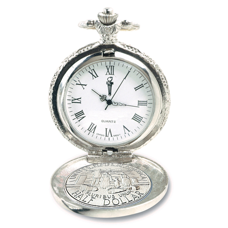 Statue Of Liberty Commemorative Coin Pocket Watch