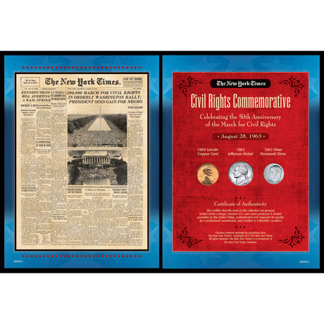 New York Times Martin Luther King "I Have A Dream" Speech Collection