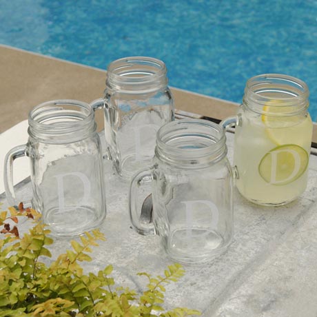 Product image for Personalized Classic Jar Glass Set Of 4