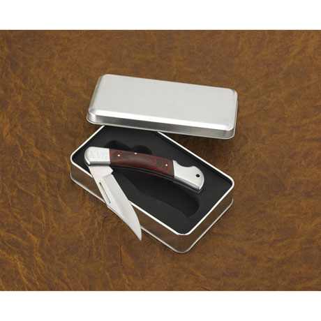 Product image for Yukon Lock-Back Knife in Tin Case