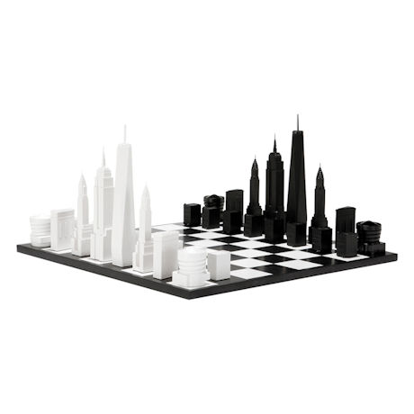 Product image for New York Skyline Chess Set 
