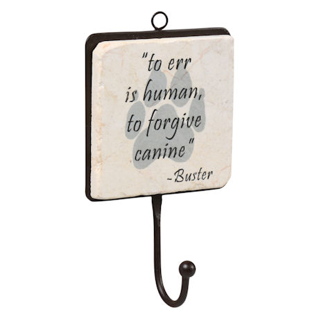 Personalized Dog Quote Wall Hook