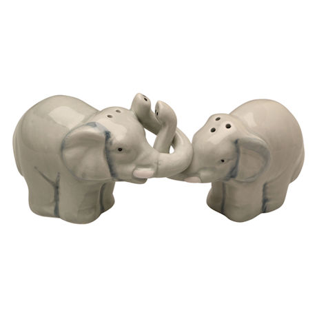Sweetheart Elephants Salt-and-Pepper Sets