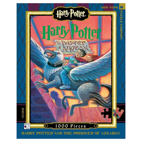 Harry Potter Prisoner of Azkaban Book Cover 1000 pc Puzzle
