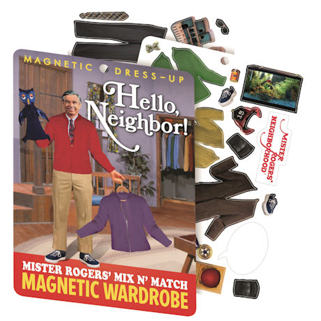 Magnetic Dress-Up Mister Rogers