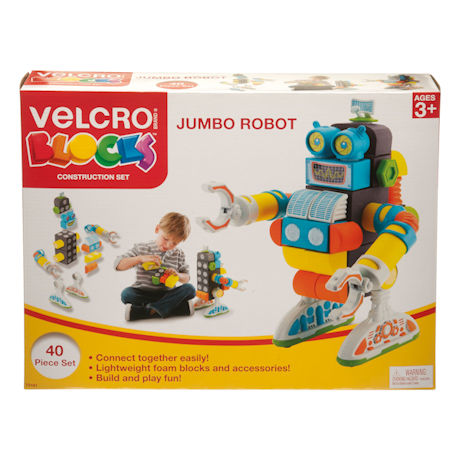Jumbo Robot Velcro&reg;&nbsp;Blocks