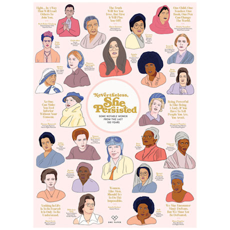 Product image for Nevertheless She Persisted 1000 Piece Jigsaw Puzzle