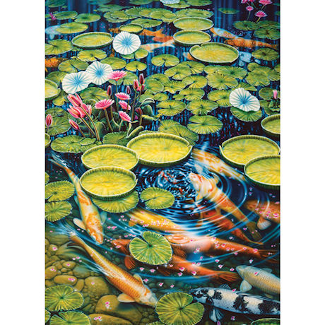 Product image for Koi Pond 1000 Piece Jigsaw Puzzle