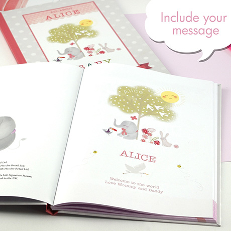 Personalized Baby Book - Girl