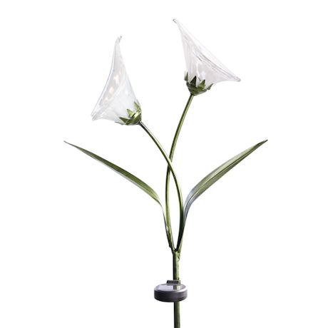 Product image for Solar Calla Lily LED Garden Stake Lights