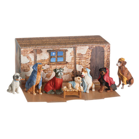 Doggy Christmas Pageant - 7 Piece Set