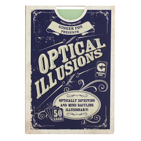 Optical Illusions 50 Card Deck
