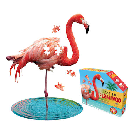 I am Animal Puzzle - Flamingo