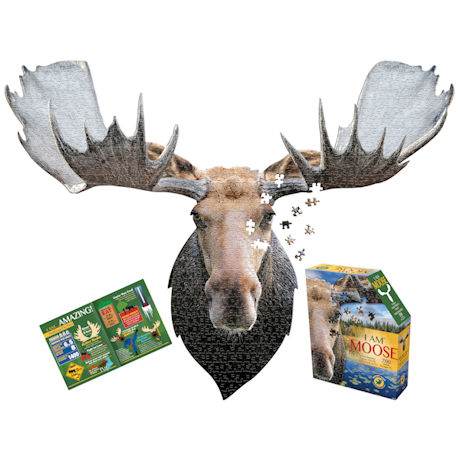 I am Animal Puzzle - Moose
