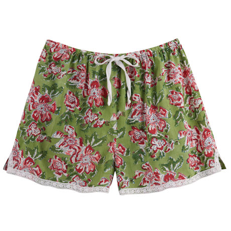 Women's Printed Pajama Shorts - Set of 7