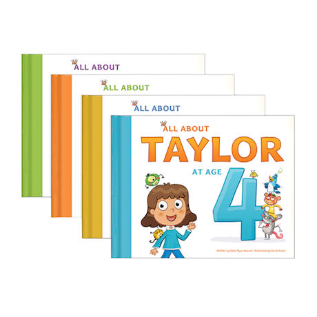 All About Me Personalized Age Books