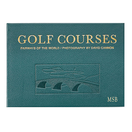 Leather-Bound Golf Courses of the World - Personalized 
