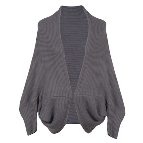 Mezzo Sweater Shrug-Gray