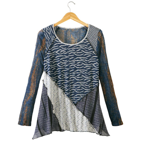 Product image for Blue Medley Tunic Top