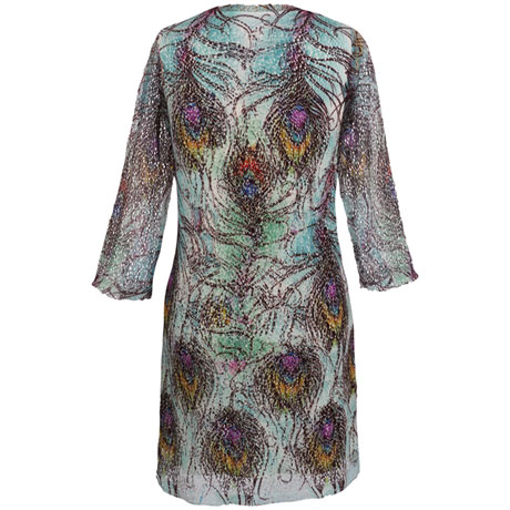 Peacock Lacey Tunic Top