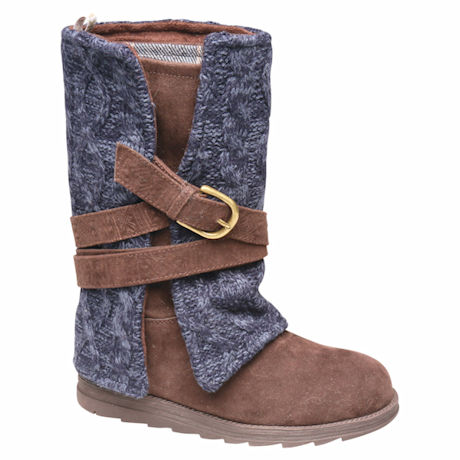 Bluesey Blanket Boots