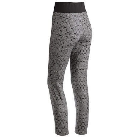 Product image for Black/White Stretch Support Pant
