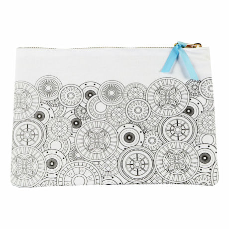 Color Your Own Pouch - Circles