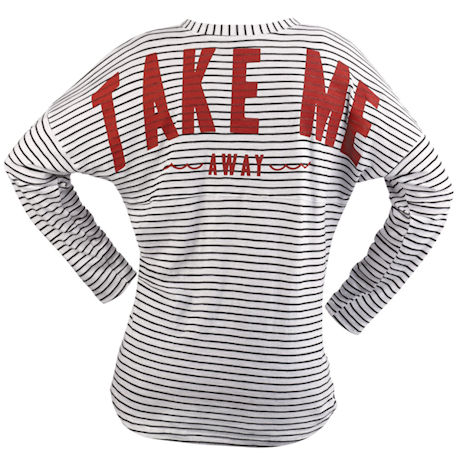 Product image for Perfect Vacay Stripe Knit Jersey - Take Me