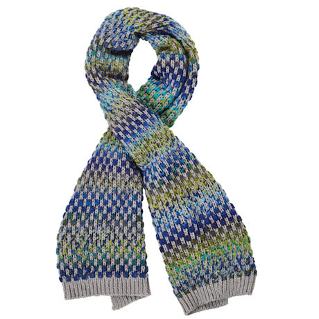 Product image for Sweater-Knit Space-Dyed Scarf