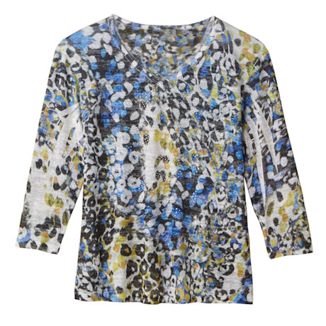 Shimmering Raindrops Sublimated Top